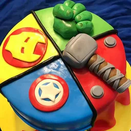 My Gifts Tree Avengers Fondant Cake - 2 KG
