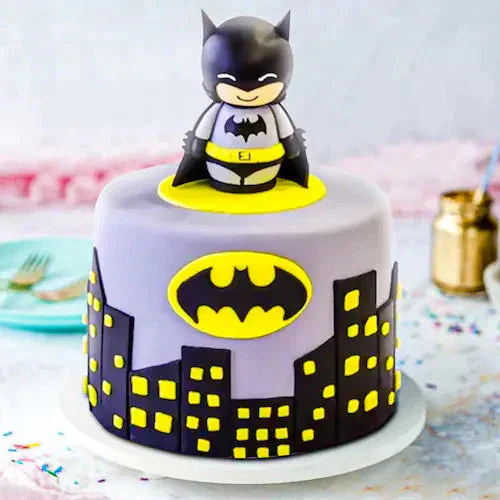 My Gifts Tree Batman Idol Black Forest Cake - 2 KG