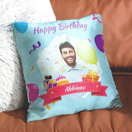My Gifts Tree Birthday Personalized Cushion
