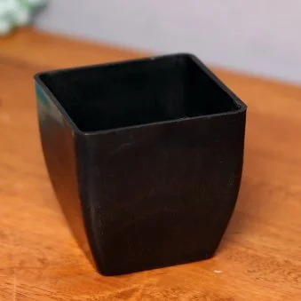 My Gifts Tree Black Squar Shaped Planter