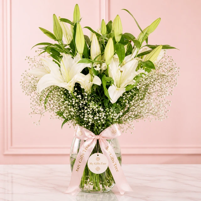 My Gifts Tree Breath of Lilies - Premium Flower Bouquet