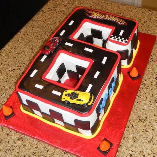 My Gifts Tree Car Birthday Cake - 3 KG