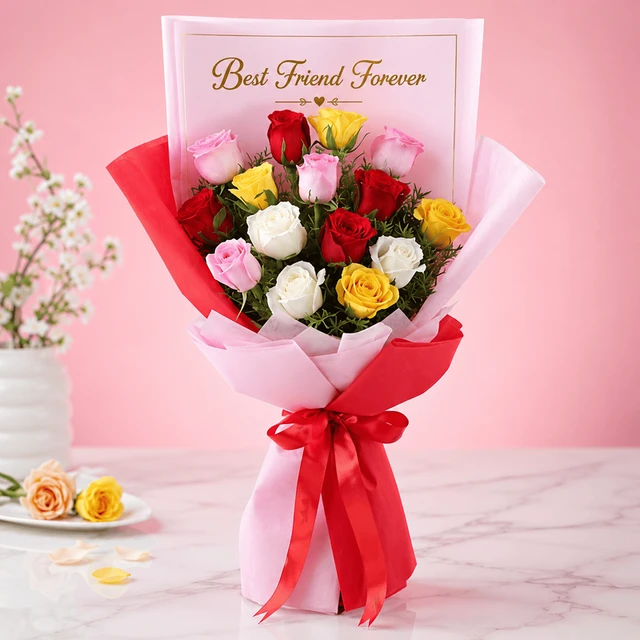 Cherished Friendship Rose Bouquet