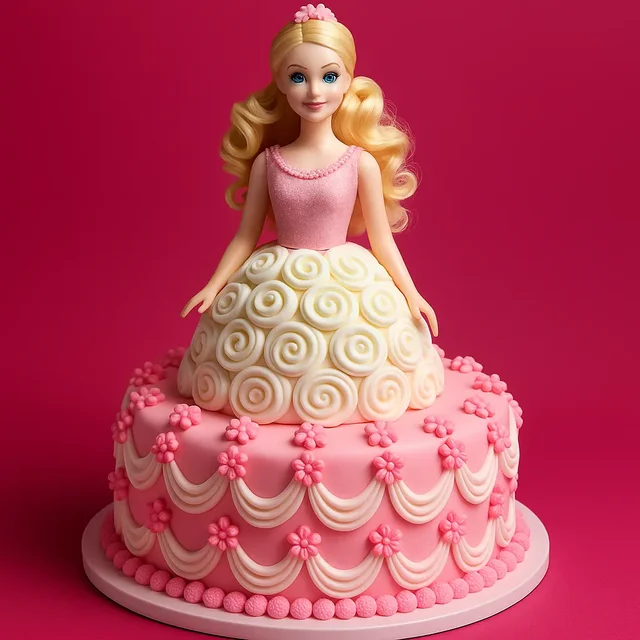 My Gifts Tree Classic Barbie Doll Cake - 2 KG