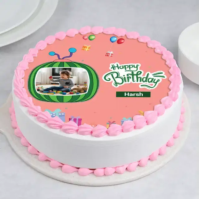 My Gifts Tree Cocomelon Birthday Photo Cake - 500 GM