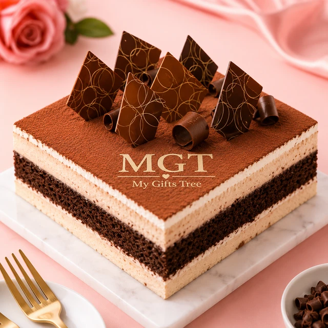 My Gifts Tree Coffee Cake with Chocolate 1.5 KG - 1.5 KG
