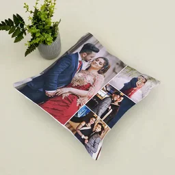 My Gifts Tree Couple Photo Personalized Cushion