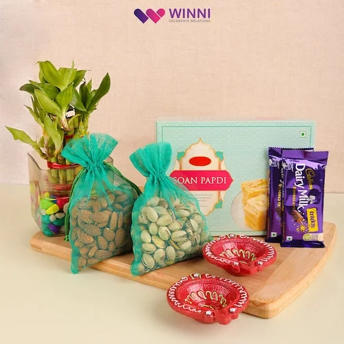 My Gifts Tree Diwali Nutty Treat Hamper