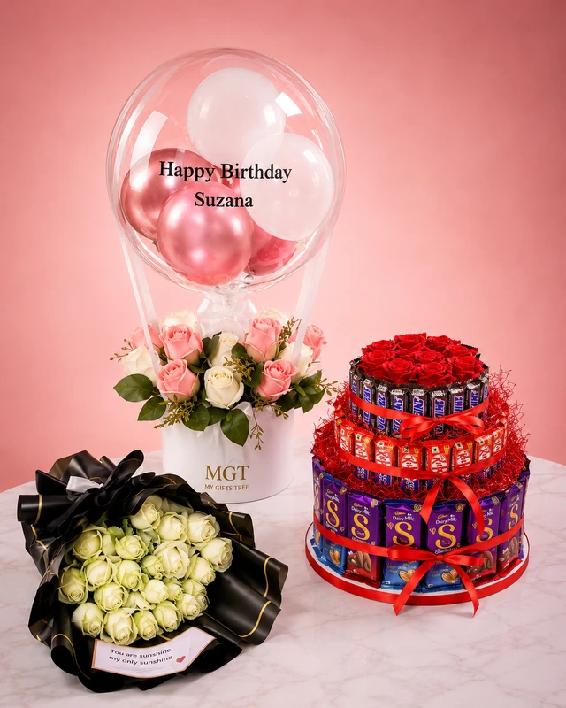 Elegant Love & Chocolate Grand Combo