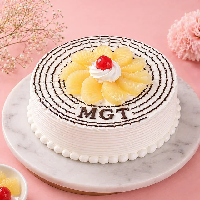 My Gifts Tree Five Star Pineapple Cake 500 GM - 500 GM