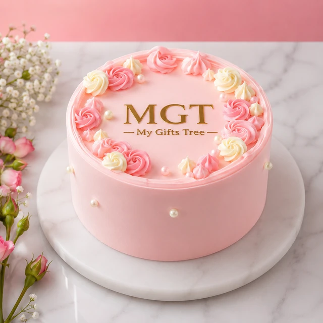 My Gifts Tree Floral Treat Pineapple Cake 250 GM - 250 GM