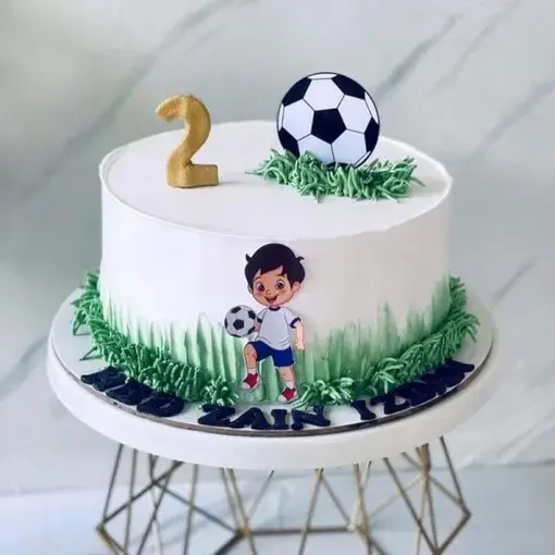 My Gifts Tree Football Cream Cake - 1 KG