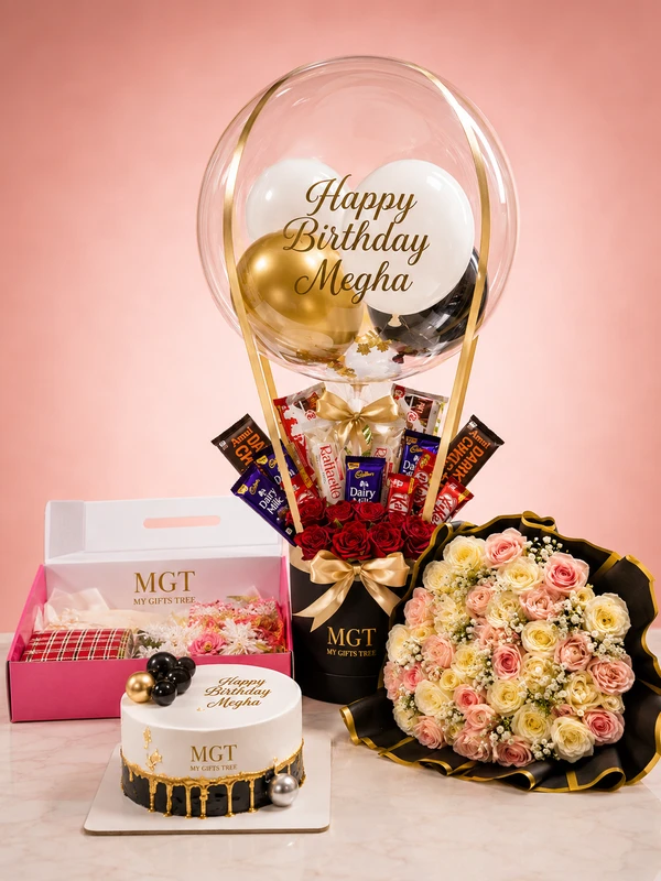 Golden Luxe Birthday Celebration Hamper