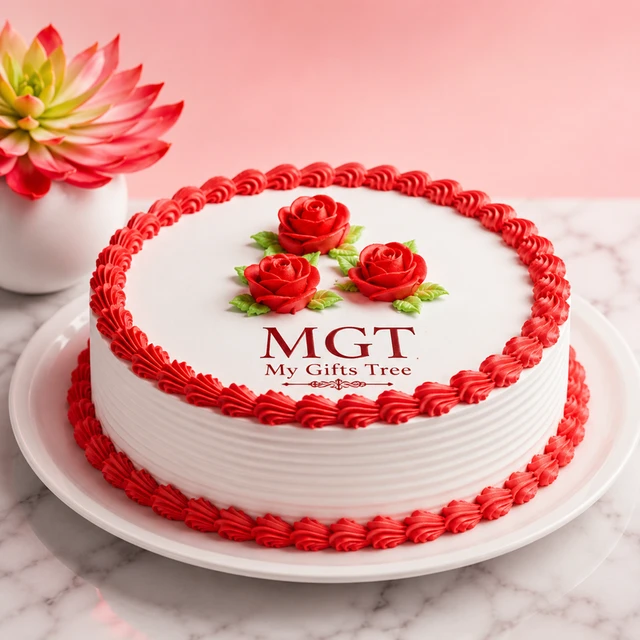 My Gifts Tree Grannys Strawberry Cake 1 KG - 1 KG
