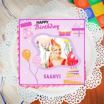 My Gifts Tree Happy Birthday Poster Cake 1.5 KG - 1.5 KG
