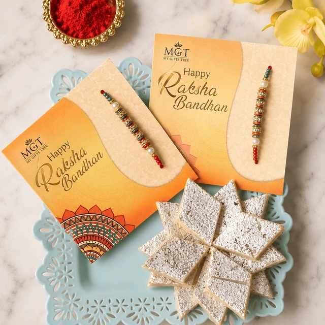 My Gifts Tree Kaju Katli Rakhi Special Combo