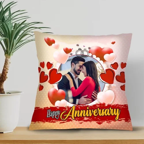 My Gifts Tree Personalized Anniversary Cushion.