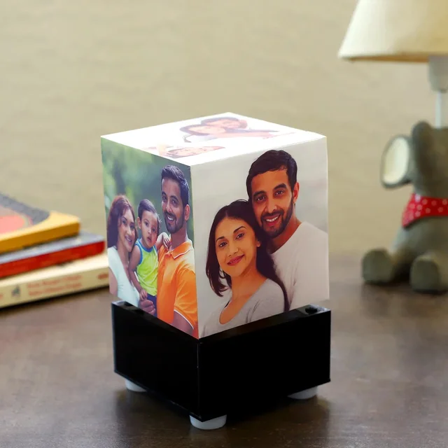 My Gifts Tree Personalized Rotate Mini Lamp
