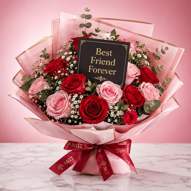 My Gifts Tree Romantic Floral Bouquet | Friendship Day Special