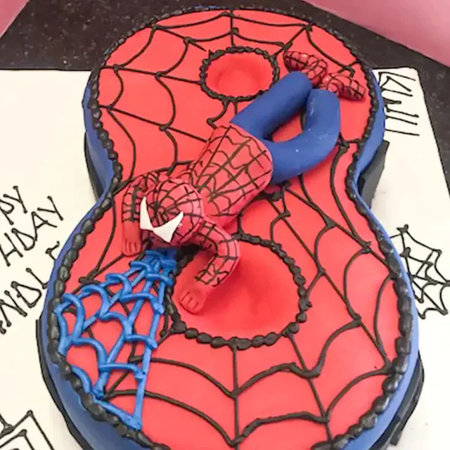 My Gifts Tree Spider-Man Theme 8 Birthday Cake - 2.5 kg