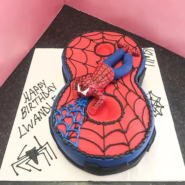 My Gifts Tree Spider-Man Theme 8 Birthday Cake - 2.5 kg