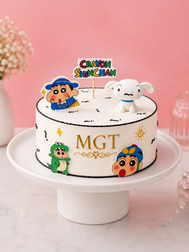 My Gifts Tree Crayon Shiro & Shinchan Cake - 500 GM
