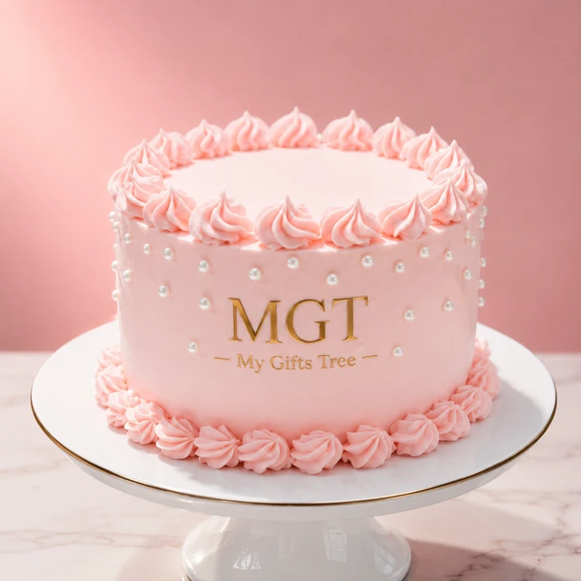 My Gifts Tree Strwaberry Designer Cake 1.5 KG - 1.5 KG