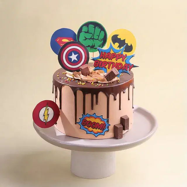 My Gifts Tree Superheros Chocodroip Cake - 1.5 KG