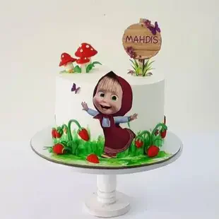 the Bear Cartoon Cake - 1.5 KG