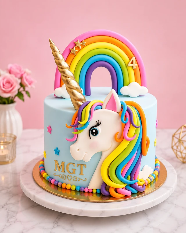 My Gifts Tree Fairy Tale Unicorn Cake - 2kg