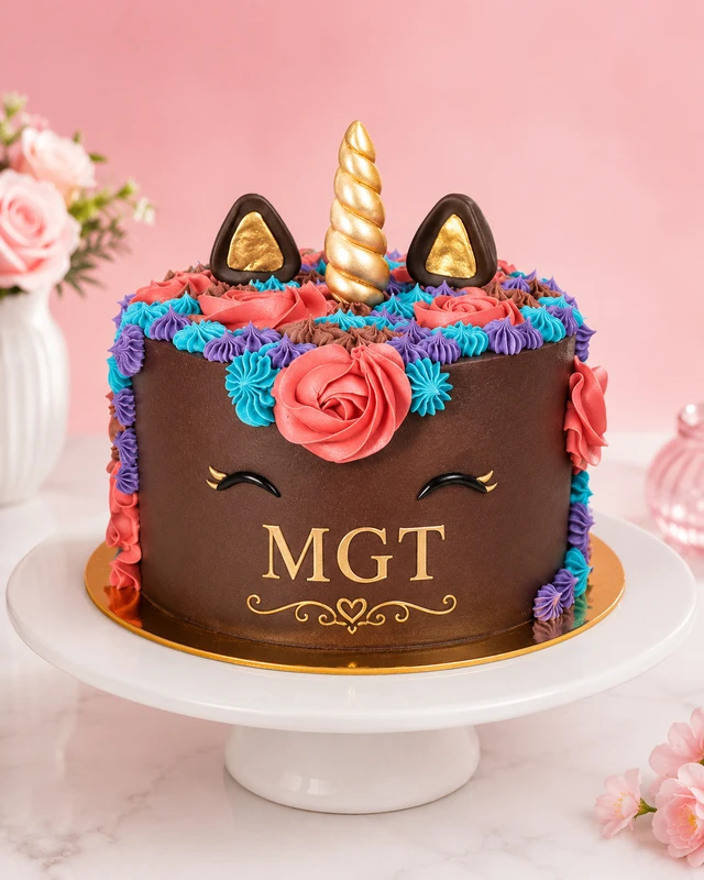 My Gifts Tree Chocolate Designer Unicorn Cake 4Kg - 4Kg