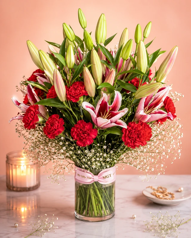My Gifts Tree Long Lasting Love - Premium Flower Bouquet