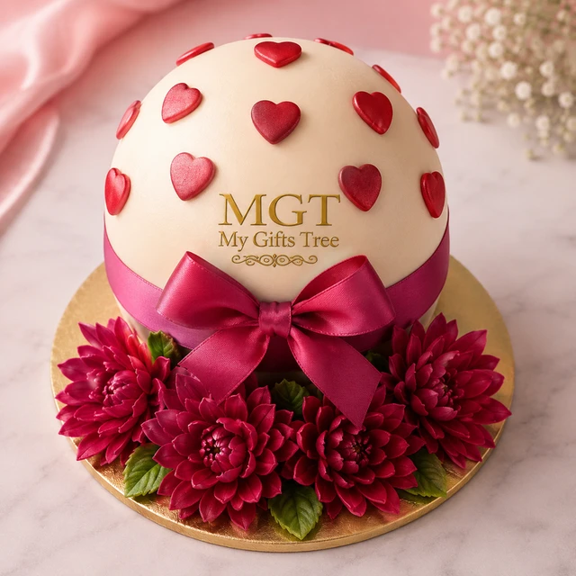 My Gifts Tree Yummy Hearts Pinata Cake 1 KG - 1 KG