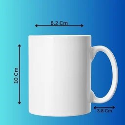 Coffee Mug Photo Printed for Gift, Photo Mugs Personalised, Coffee Mug Personalized White Ceramic Photo Mug for Gift Personalized