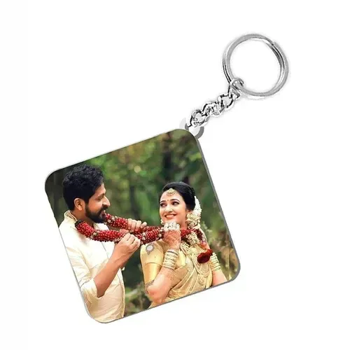 Wooden KeyChain Birthday Gift Mother Father friends
