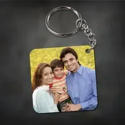 Wooden KeyChain Birthday Gift Mother Father friends