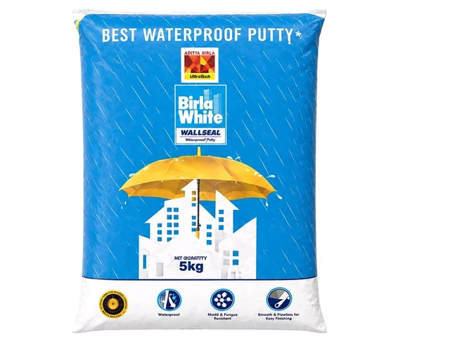 Birla Opus Birla White PUTTY WATERPROOF - 20 kg, white