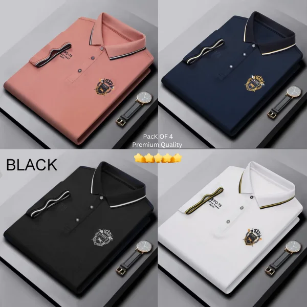 BCOZY U_S Polo T-Shirt | Half Sleeve | 220 GSM | Premium Quality