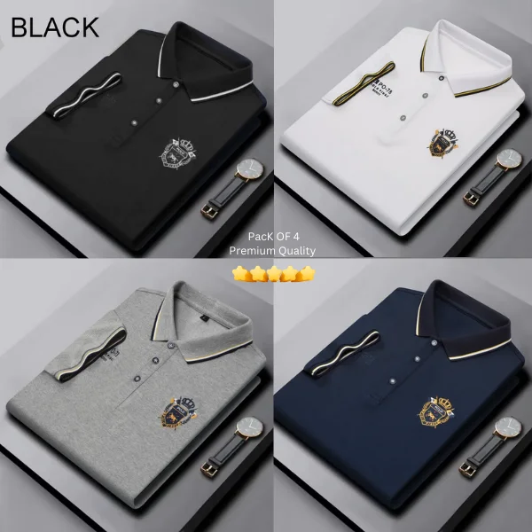 BCOZY U_S Polo T-Shirt | Half Sleeve | 220 GSM | Premium Quality