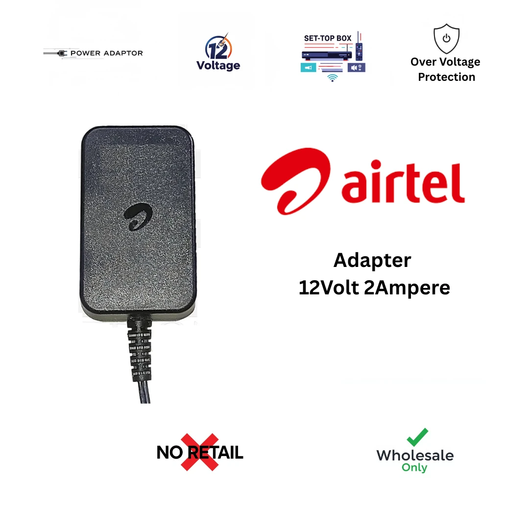AIRTEL ADAPTER 12v 2a