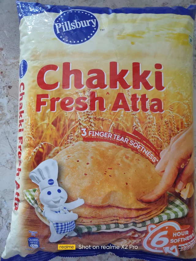 Wheat Chakki Atta Pillsbury - 5kg