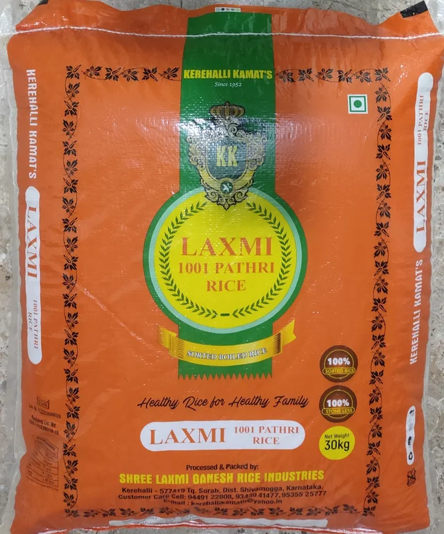 Laxmi 1001 Rice - 26kg Bag