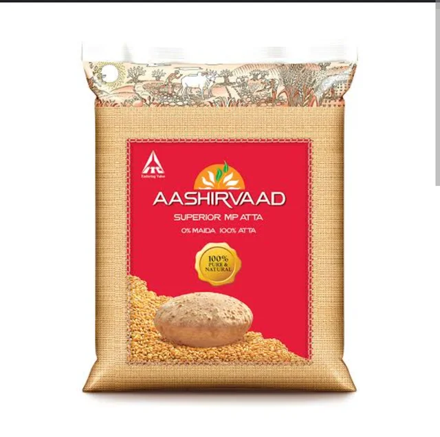 Wheat Aashirwad Mp Atta - 1kg