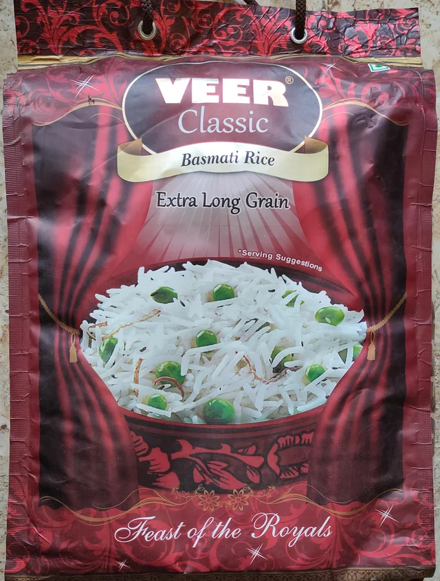 Veer Basmati Rice - 5kg