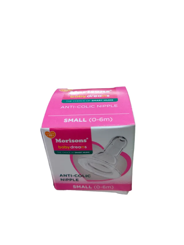 Morisons Baby Anti Colic Nipple - Small
