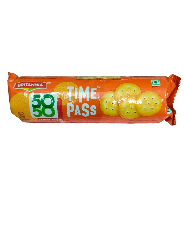Britannia 50/50 Time' Pass Classic Salted 58g