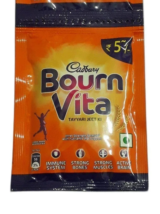 Bournvita Chocolate Nutrition Drink Pouch - 12g