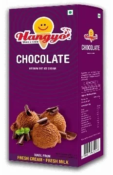 Hangyo Icecream Carton Pack 1Ltr - Chocolate