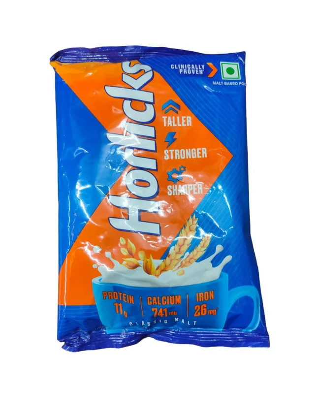 Horlicks Classic Malt Pouch - 500g