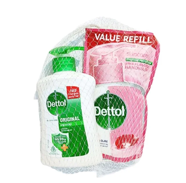 Dettol Hand Wash Liquid 200ml+175ml Refill - Original